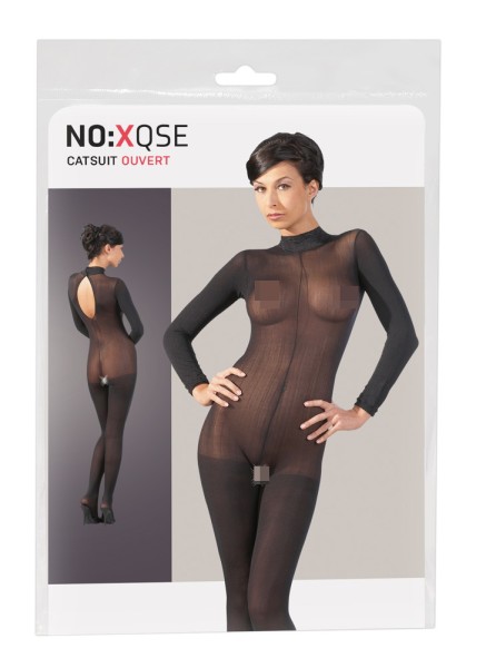 Ouvert-Catsuit: Elegance, schwarz - vergleichen und g&uuml;nstig kaufen